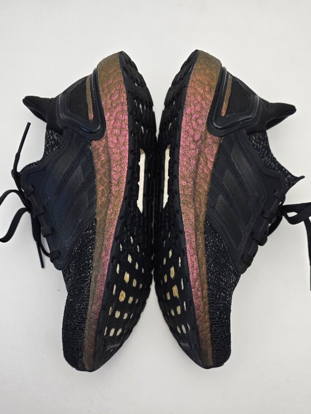 adidas Ultra Boost 20 Black Signal Pink Size 7 - Picture 6 of 8